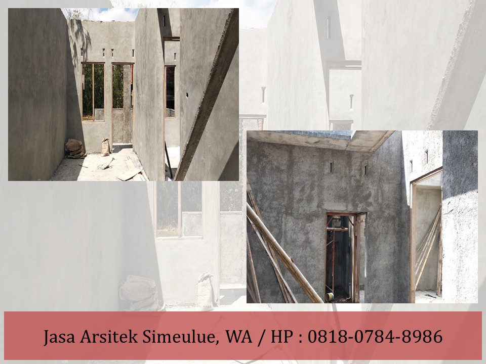Jasa Arsitek Simeulue, WA / HP : 0818-0784-8986