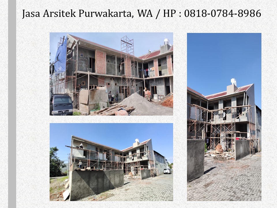 Jasa Arsitek Purwakarta, WA / HP : 0818-0784-8986