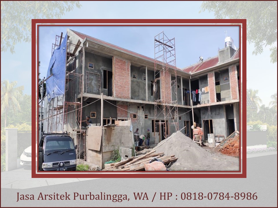 Jasa Arsitek Purbalingga, WA / HP : 0818-0784-8986