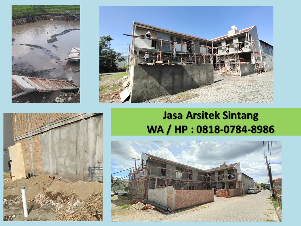 Jasa Arsitek Sintang, WA / HP : 0818-0784-8986