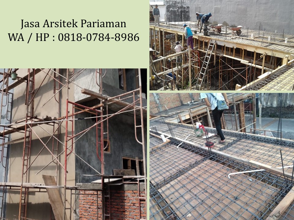 Jasa Arsitek Kota Pariaman, WA / HP : 0818-0784-8986