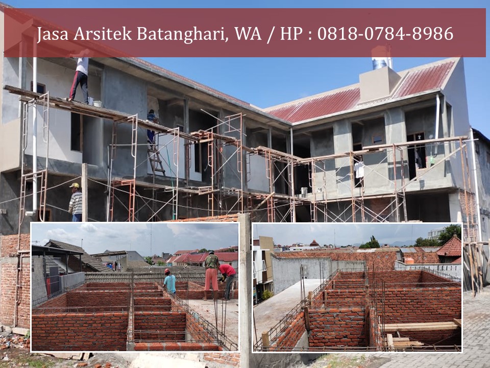 Jasa Arsitek Batanghari, WA / HP : 0818-0784-8986