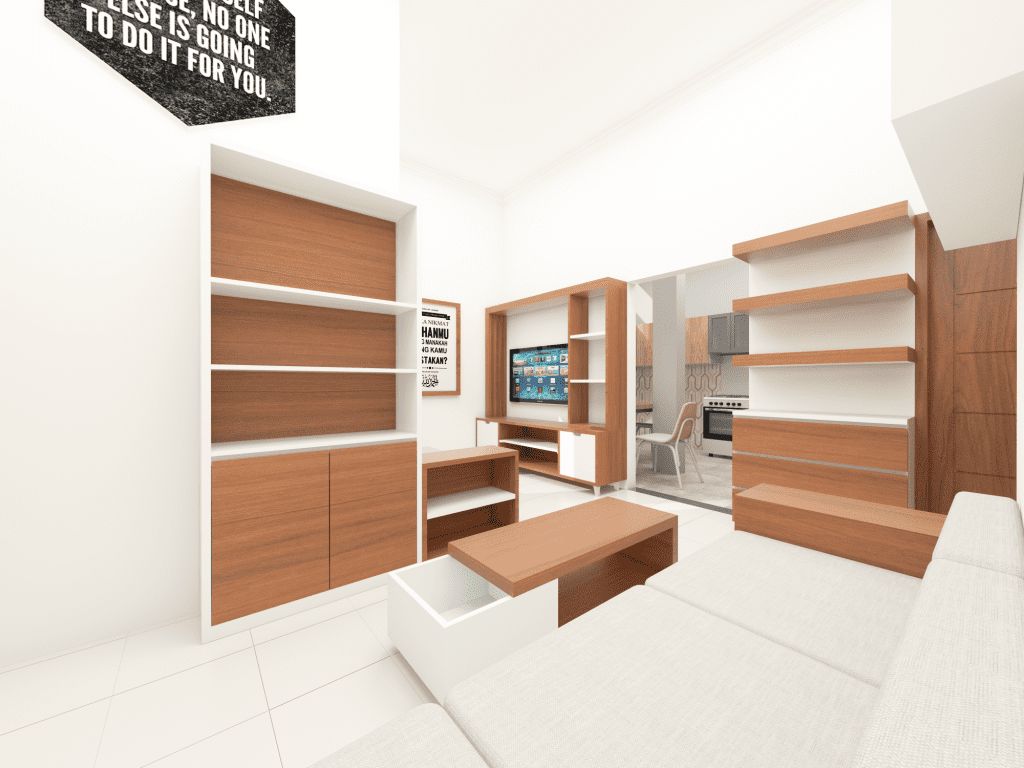 Desain Interior Minimalis 3x3 Mulia Arsitek