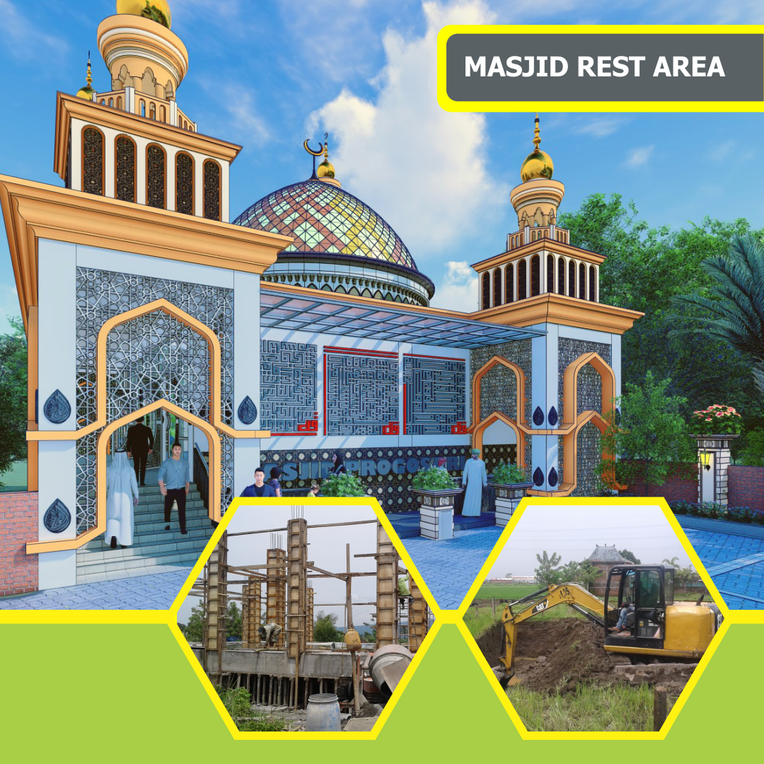 masjid rest area progosari